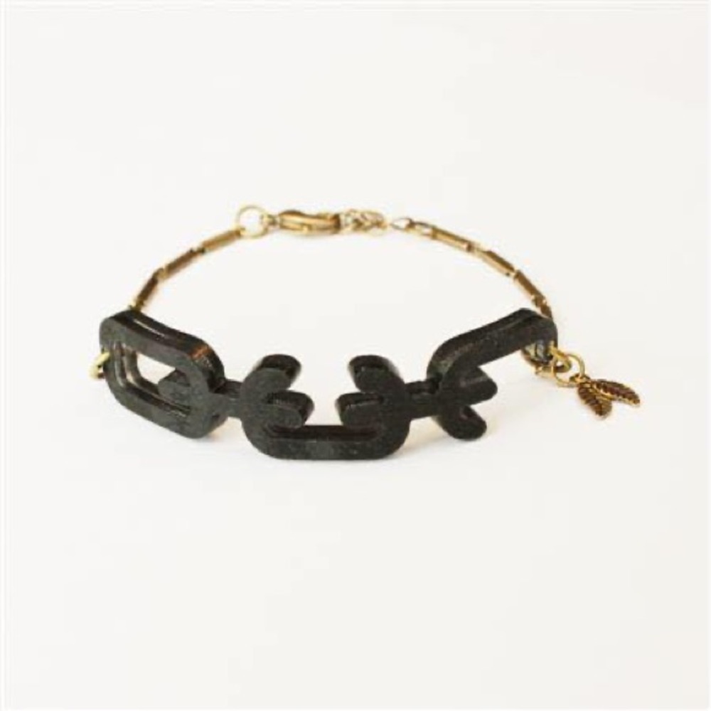 Color by Amber Black OUR carved bracelet